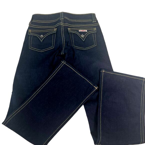 HUDSON Dark Wash Denim Blue Made in USA Jeans Cotton Snadex Stretch 107906 29 - Picture 3 of 16